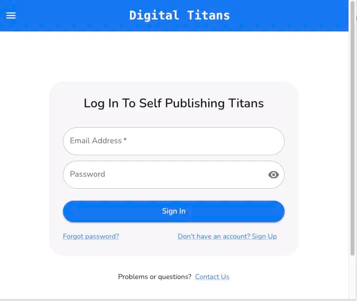 Create new account
