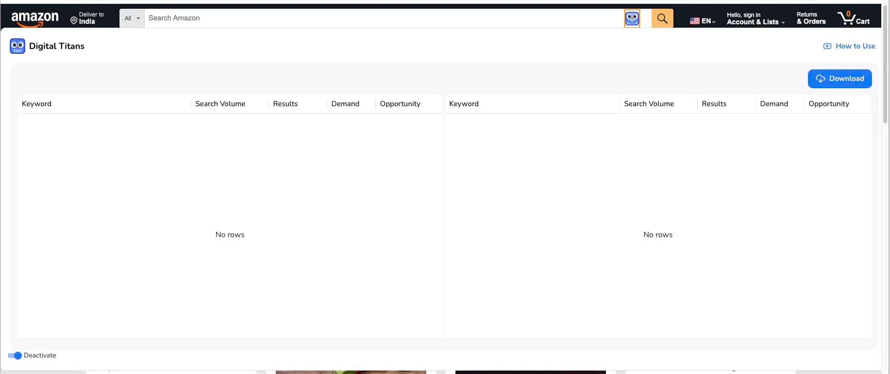 Open extension popup
