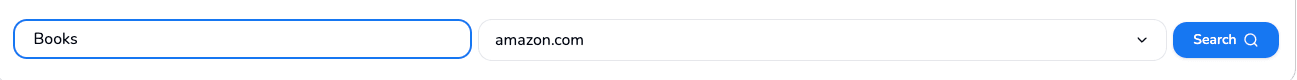 Enter keyword and search